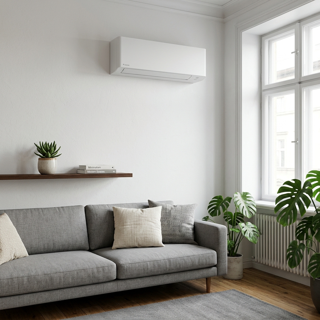 Moderne Klimaanlage Nachher